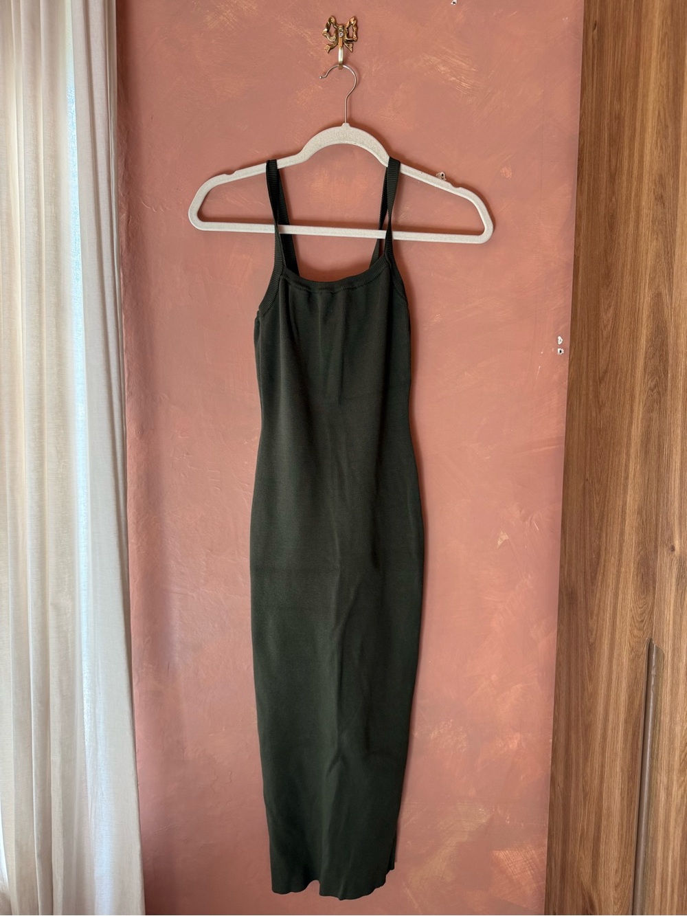 Fashion Nova Olive Green Bodycon Dress